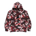 Худи BAPE Map Camo Pullover Hoodie 'Red' 1