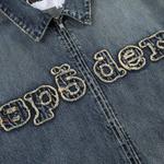 Верхняя одежда Sp5der Denim Work Jacket 'Light Blue Wash' 3