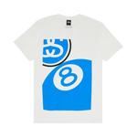 Футболки Stussy Big 8 Ball Link Tee 'White' 1