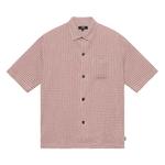 Рубашки на пуговицах Stussy Wrinkly Gingham Short-Sleeve Shirt 'Dusty Rose' 1