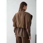 Тонкая куртка из модала с карманами 2