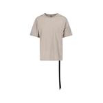 logo-patch strap-detail T-shirt 1