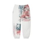 Спортивные штаны Supreme Overprint Sweatpant 'White' 1