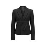 Alice buckled-strap jacket 1