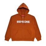 Худи Supreme Collegiate Appliqué Zip Up Hooded Sweatshirt 'Rust' 1