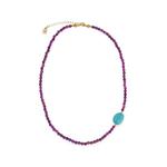 Felice beaded jade necklace 1