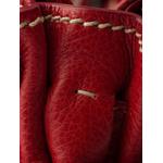 Karin medium antiqued leather tote bag 7