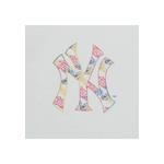 БАЗОВЫЕ ЦВЕТНЫЕ ФУТБОЛКИ С ЛОГОТИПОМ CRAYON ОВЕРСАЙЗ NEW YORK YANKEES 6