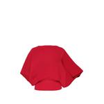 ruffled cape-style top 1