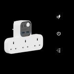 Momax 1-Charge Work Flow USB + 3-портовый T-образный адаптер 2