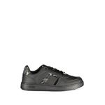snakeskin-effect panelled sneakers 1