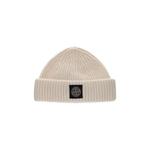 Бини Stone Island Patch Logo Beanie 'Натуральный' 1