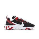 Кроссовки Nike Wmns React Element 55 'Черный/Спортзал красный' 1