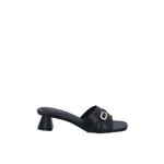 Черные босоножки Freya с узлом и ремешком 1