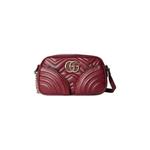 Сумки через плечо Gucci Marmont Small Shoulder Bag 'Rosso Ancora' 1