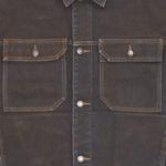 Джинсовая куртка Supreme Flocked Denim Trucker Jacket 'Gold' 3