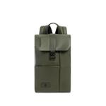 buckle-fastening leather backpack 1