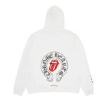 Худи Chrome Hearts x Rolling Stone Lips Online Exclusive Hoodie «Белый» 2