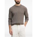 waffle-knit crew-neck sweater 1