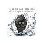 AE-1700H-1BV Унисекс цифровые часы Чёрный ремешок из смолы 7