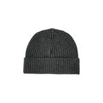 Шапки-бини Stone Island Ribbed Beanie 'Melange Dark Grey' 2