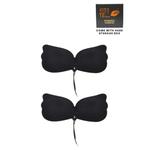 Best Seller 2 Pack Amara Butterfly Push Up Nubra в черном цвете бесшовный невидимый многоразовый клеящийся бюстгальтер для свадьбы 1