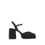 Vilnia satin platform pumps 1
