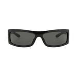 Очки Gucci Shield Sunglasses 'Black/Grey' 1