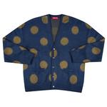 Кардиганы Supreme Brushed Polka Dot Cardigan 'Темно-синий' 1