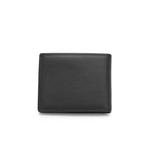 Натуральная кожа RFID Короткий кошелек - Черный 3
