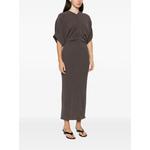 ribbed-knit batwing-sleeve maxi dress 3