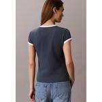 Футболка с логотипом Slim Ringer Tee - Calvin Klein Jeans 2