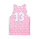 Джерси Supreme x Mitchell & Ness Monogram Jersey 'Pink' 2
