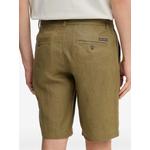 logo-patch linen shorts 2