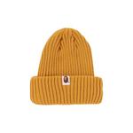 Бини BAPE Kids Ape Head One Point Knit Cap 'Yellow' 2