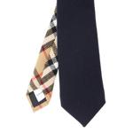 check wool cashmere tie 2