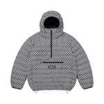 Полузастежки Supreme Micro Down Half Zip Hooded Pullover 'White Checkerboard' 1