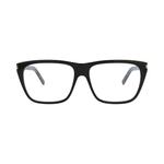 Очки Saint Laurent Square-Frame Acetate Optical Frames 'Black Transparent' 1