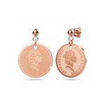 Серьги-подвески Queen Elizabeth Coins 1