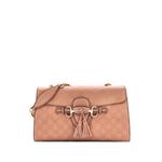 Сумка на плечо Emily Chain Flap Bag Guccissima Leather 1