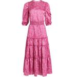 Ярусное платье с цветочным принтом 1