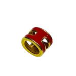 [SPECIAL] LITZ 999 (24K) Gold H Charm H牌 EPC0926-RED (0.09g+/-) 2