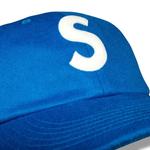 Бейсболки Supreme Wool S Logo 6-Panel 'Blue' 3