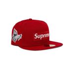 Кепки Supreme Money Box Logo New Era 'Red' 2