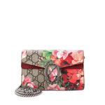 Сумка через плечо Dionysus Bag Blooms Print Super Mini из канваса с узором GG 1