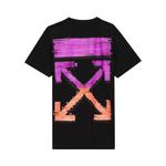 Футболки Off-White Marker Short-Sleeve Slim Tee 'Black/Fuchsia' 2