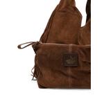 Altea suede logo-patch shoulder bag 3