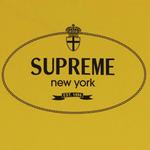 Футболки с коротким рукавом Supreme Crest Tee 'Yellow' 3