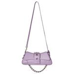 Сумки через плечо Balenciaga Lindsay Small Shoulder Bag With Strap 'Lilac' 3
