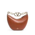 mini VLogo Moon bag in nappa with chain 2